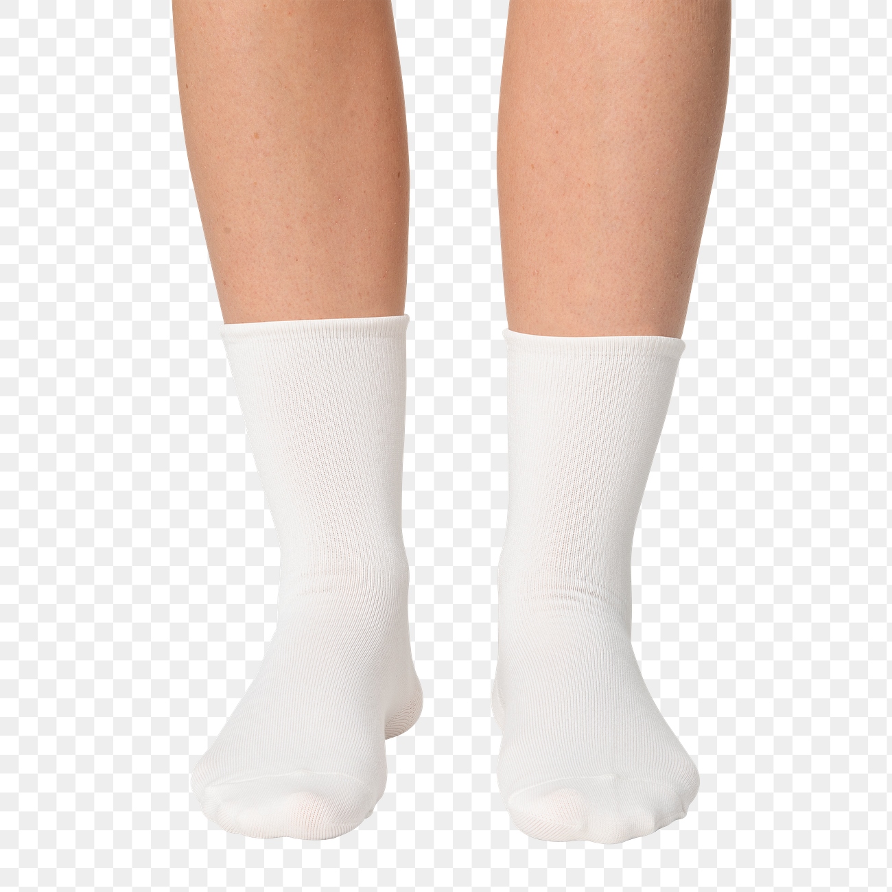 Png white socks mockup apparel | Free PNG Sticker - rawpixel