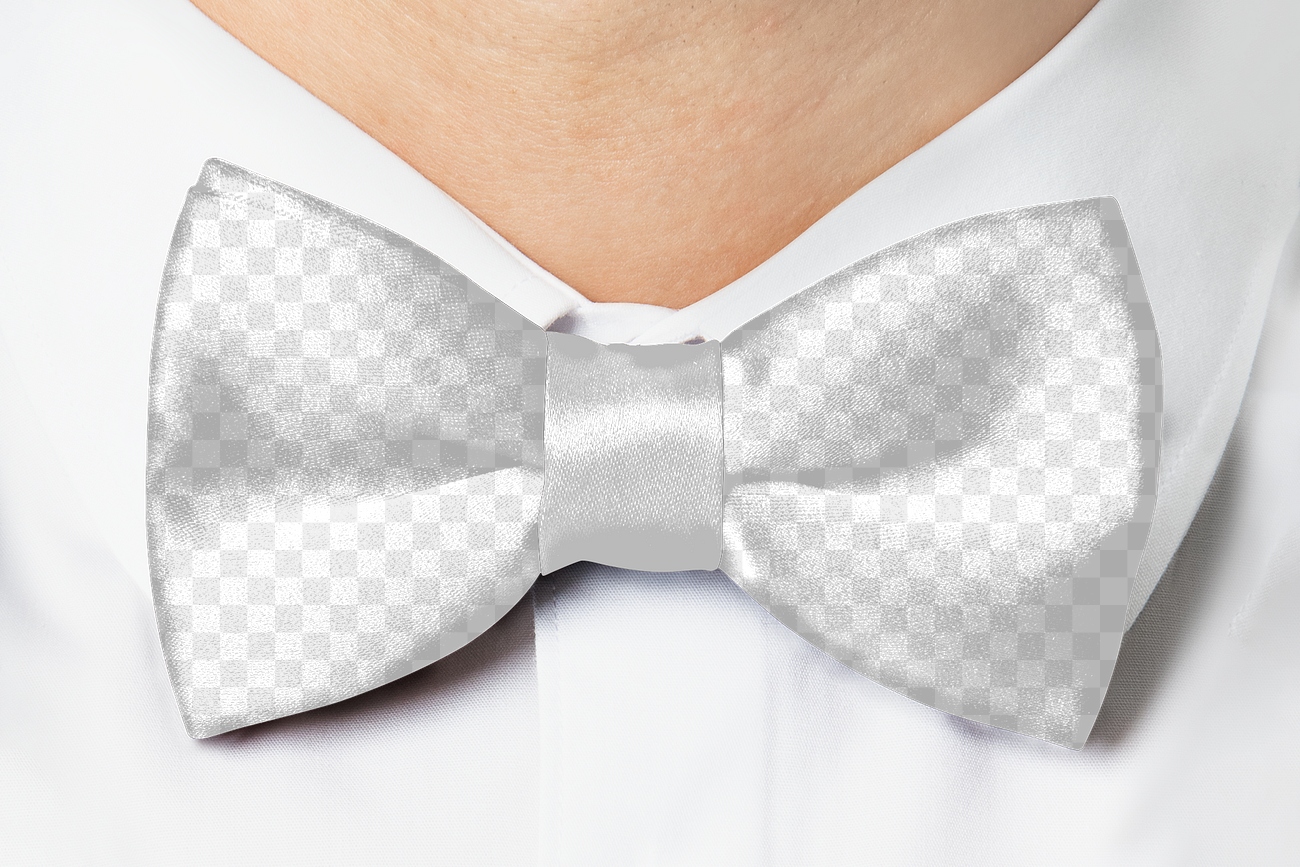 Png men’s bow tie mockup | Premium PNG - rawpixel