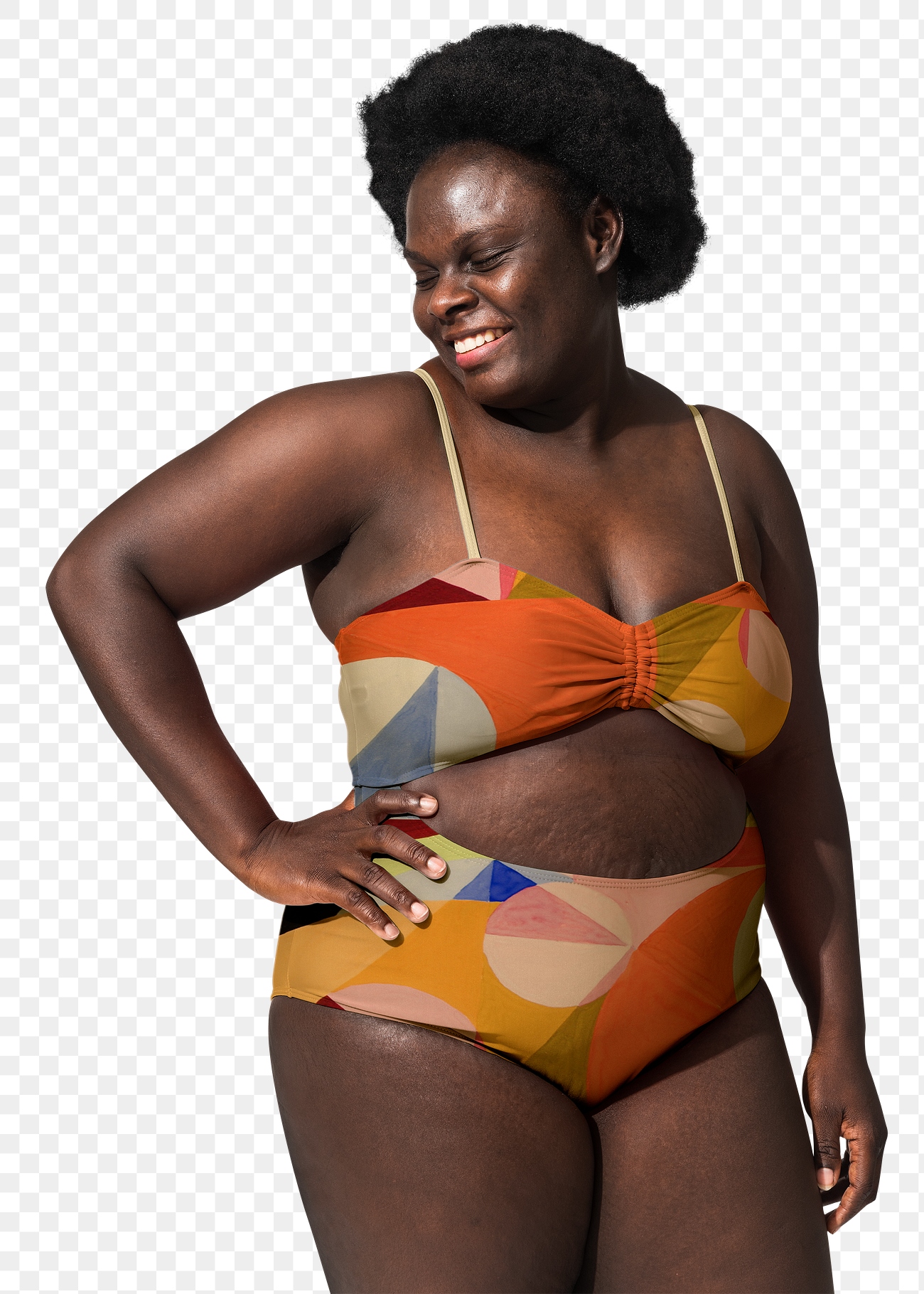 Free royalty image about Png bikini mockup on transparent background