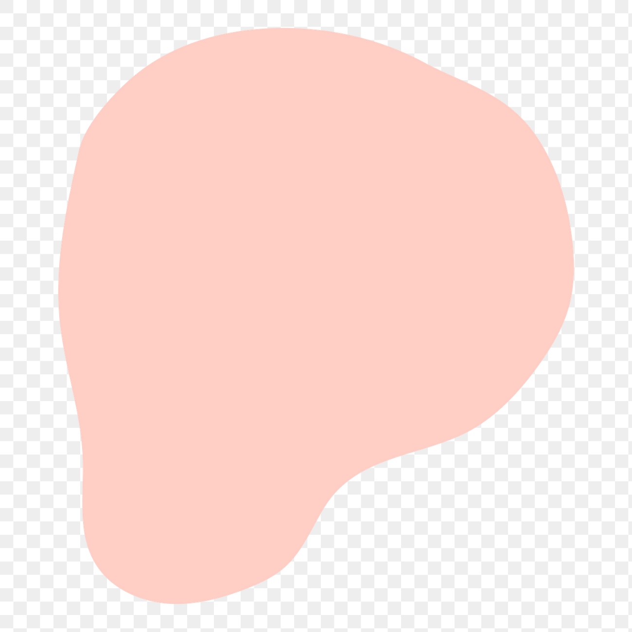 Pink blob png shape sticker, | Free PNG - rawpixel