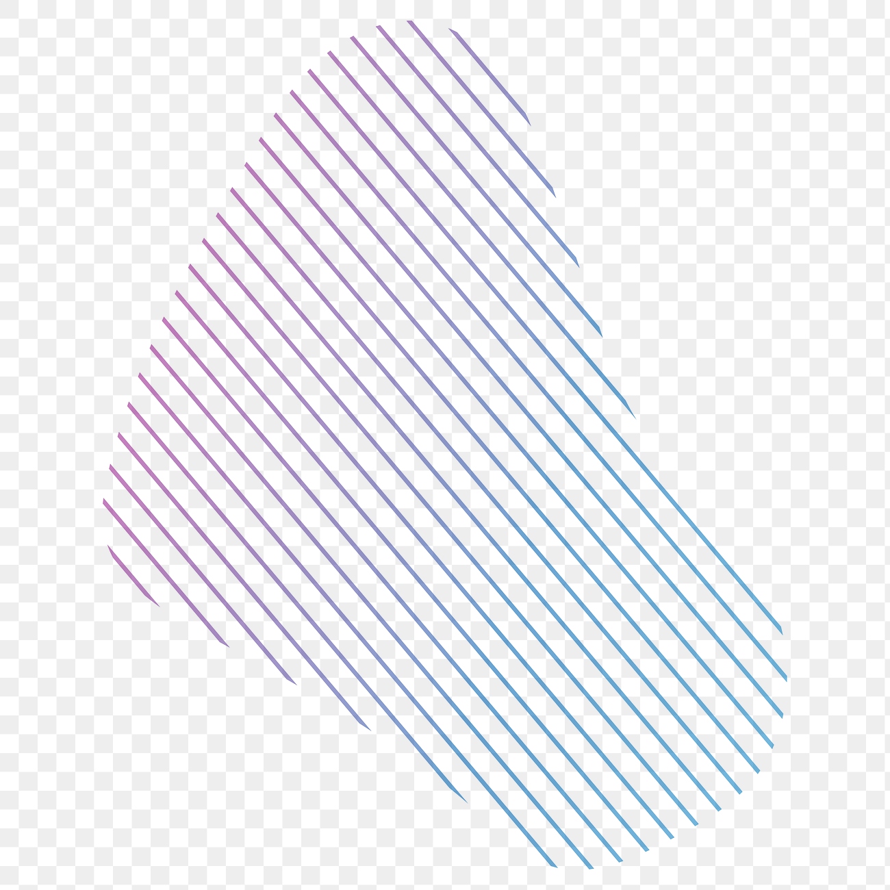 Colorful lines gradient element transparent | Free PNG Sticker - rawpixel