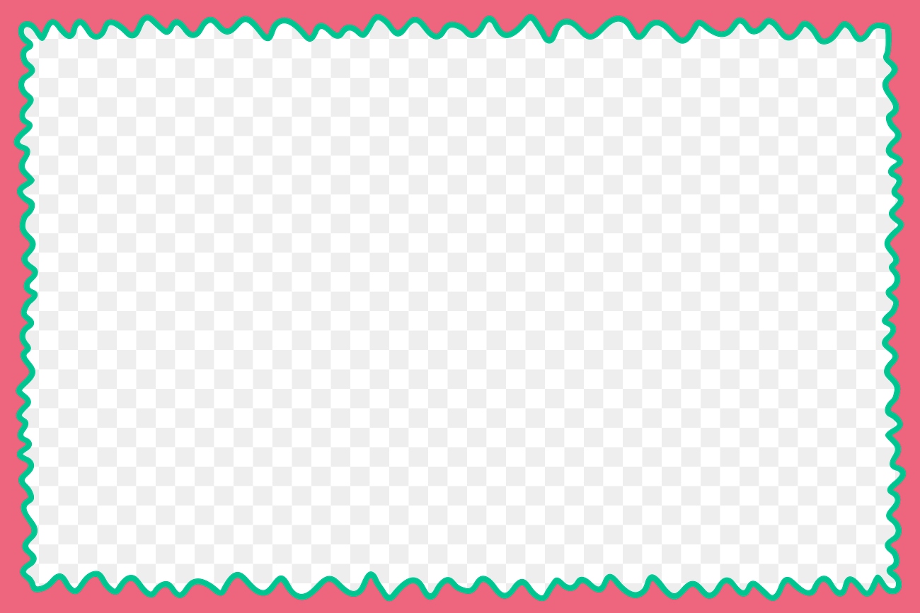 Pink and green frame design element Free stock illustration High