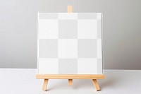 PNG canvas frame mockup, transparent design