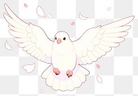 PNG Little dove flying animal pigeon bird.
