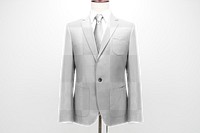 PNG suit & tie mockup, transparent design