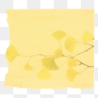 PNG Ginkgo ripped paper blossom flower animal.