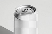 PNG soda can mockup, transparent design