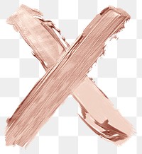 PNG Letter X brush strokes drawing sketch paint.