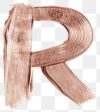 PNG Letter R brush strokes text white background clothing.