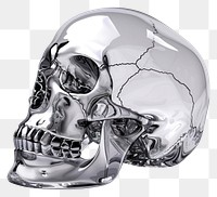 PNG Human skull illustrated drawing helmet.