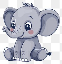 PNG Baby Elephant illustration elephant art wildlife.