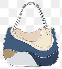 PNG Minimalist symmetrical bag accessories accessory handbag.