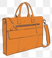 PNG Minimalist symmetrical laptop bag accessories accessory briefcase.