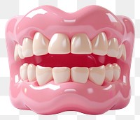 PNG Denture dessert person mouth.