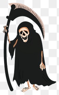 PNG  Grim reaper person fashion people.