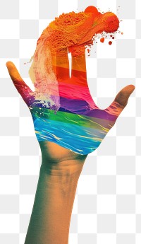 PNG Pride Month document passport finger.