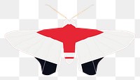 PNG Symetric geography graphic of a moth bug cartoon symbol cross.