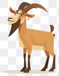 PNG Goat livestock antelope wildlife.