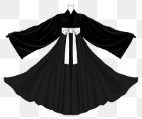 PNG Kimono dress kimono clothing apparel.
