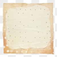 PNG Polka dot ripped paper cushion pattern diaper.