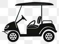 PNG Golf cart icon transportation vehicle sports.