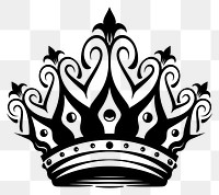 PNG Crown tattoo flat illustration accessories accessory jewelry.