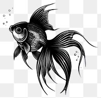 PNG Goldfish tattoo flat illustration angelfish animal shark.
