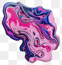 PNG Acrylic pouring of Rorschach test accessories accessory gemstone.