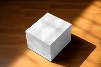 PNG cardboard box mockup, transparent design