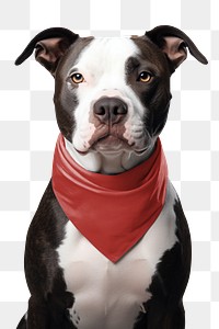Dog's scarf png, transparent background