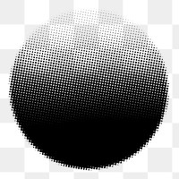 PNG Round halftone shape, transparent background