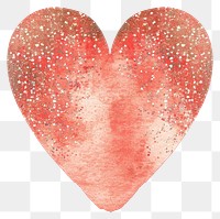 PNG Clean golg glitter heart blossom flower petal.