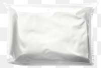 PNG White plastic bag cushion pillow home decor.