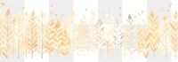 PNG Autumn as divider watercolor graphics outdoors pattern.