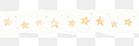 PNG Stars as divider watercolor confetti jacuzzi symbol.