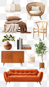 Furniture png cut out set