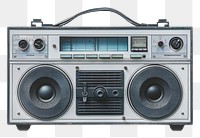 PNG Boombox electronics speaker stereo.