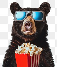 PNG Bear popcorn bear wildlife.