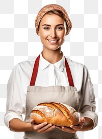 PNG Female baker, transparent background