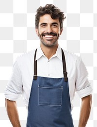 PNG man in apron, transparent background