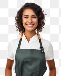 PNG woman in apron, transparent background