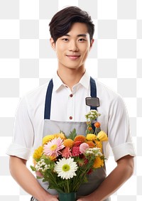 PNG male florist, transparent background