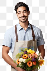 PNG Male florist, transparent background