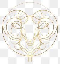 PNG Aries zodiac sign logo chandelier symbol.