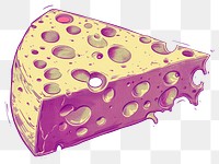 PNG Cheese appliance purple device.