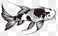PNG Koi fish angelfish animal person.