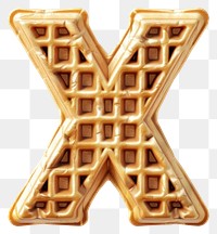 PNG Letter X symbol confectionery biscuit.