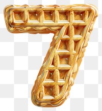 PNG Number 7 symbol waffle cross.