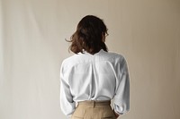 PNG women's blouse mockup, transparent design