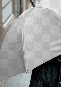 PNG umbrella mockup,  transparent design